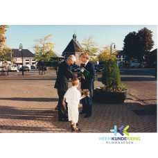 Lobith-Rijnwaarden CVK J.Kamminga op bezoek 25-09-1997 burgemeester W. Burgering F000006